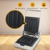 Commercial 110v/220v Hotdog Waffle Maker Machine New 5 Slice Non-Stick Stainless Steel Lolly Stick Waffle Maker