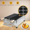 New Commercial 30-Hole Hemispherical Waffle Maker Gas Half Fish Ball Machine Factory Price From Octopus Burn Supplier