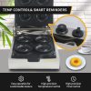 Commercial Double-Sided Heating Stainless Doughnut Maker Professional Kitchen Non-Stick Snack Machine Temperature Control New