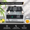 Professional Intelligent Digital LED Taiyaki Fish Waffle Iron High-Precision Temperature Control New for Hotels Coffee Shops