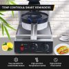 Electric 110V/220V 50-250℃/122-482℉ Non-Stick UFO Burger Ice Cream Filling Waffle Maker Sandwich Press Sandwich Waffles