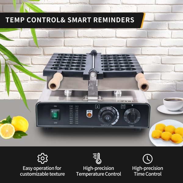 Commercial 110 220V Waffle Stick Maker New Condition Ball Stick Maker Equipment for Dessert Snack Bar for Family Restaurant Use