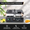 Taiyaki Fish-Shaped Waffle Iron Non-Stick for Teflon Coating 50-300℃ Adjustable Snack Machine for Ice Cream Waffle Cones New