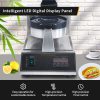110 220V Digital Non-Stick Stainless Steel UFO Burger Maker Ice Cream Filling Waffle Sandwich Press for Hotels Coffee Shops