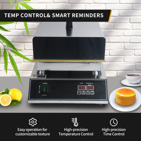 Commercial and Household Stainless Steel Electric Pancake Soufflé Maker New Portable Industrial Snack Machine