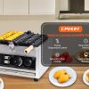 Commercial Stainless Steel Taiyaki Waffle Machine Fish Shape Double Waffle Maker for Restaurants Dutch Leisure Electric for Sale