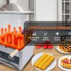 1500W Professional Intelligent Digital Waffle Stick Maker Machine 110 220 V Commercial Grade Non-Stick Stainless Steel for Hotel
