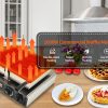 Commercial Stainless Steel Halloween Waffle Maker/Snack Machine 3 Non-Stick Teflon Coating Molds Adjustable Temperature