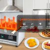 Professional Intelligent Digital LED Taiyaki Fish Waffle Iron High-Precision Temperature Control New for Hotels Coffee Shops