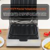 Commercial 110v/220v Hotdog Waffle Maker Machine New 5 Slice Non-Stick Stainless Steel Lolly Stick Waffle Maker