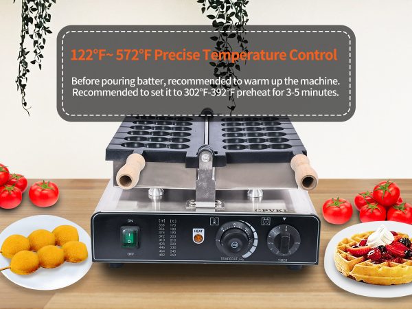 Commercial 110 220V Waffle Stick Maker New Condition Ball Stick Maker Equipment for Dessert Snack Bar for Family Restaurant Use