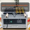 1500W Professional Intelligent Digital Waffle Stick Maker Machine 110 220 V Commercial Grade Non-Stick Stainless Steel for Hotel
