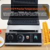 Christmas Tree Shaped Non-Stick Teflon Coating Waffle Maker 110V 50-300℃/122-572℉ Adjustable Snack Machine