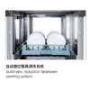 Commercial Industrial Electric Conveyor Dishwasher Multi-Duct Structure Efficient Heat Circulation System for Hotels Households