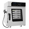 Commercial 5.2kW Electric Combi Steam Oven with 5-Tray & Convenient Button Operation for Bakery Use with Cooking Memory Menu