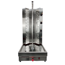 Commercial Electric Doner Kebab Machine Automatic Rotating Shawarma Barbecue Chicken Skewer Easy to Clean for Bakeries