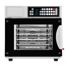 Professional 60L Commercial Electric Combi-Oven 5 Tray Multi-Function Deluxe Widen Handle for Bakery Use Industrial New Design