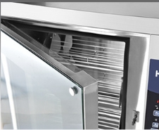 Commercial Stainless Steel Deluxe Automatic Rotary Hot Air Circulation Roasted Chicken Bakery Equipment Desktop Electric