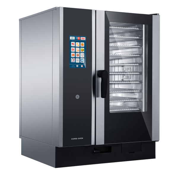 CPVKRY Commercial 10-Tray Stainless Steel Rack Intelligent Electric Universal Steam Oven for Bakery Use Baking Oven