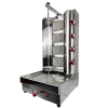 Commercial Automatic Rotating Shawarma Barbecue Chicken Skewer Machine Gas 4 burner Powered for Restaurant Use