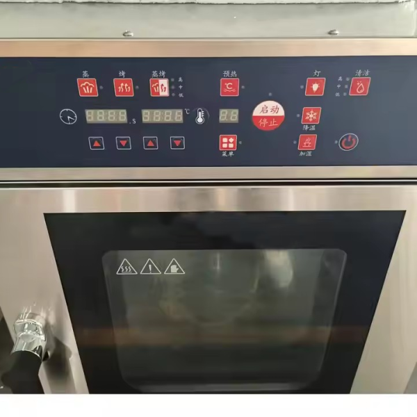 Professional 5-Layer Commercial LED Screen Baking Oven Self-Cleaning Feature Electronic Version Universal Steaming Oven Bakery