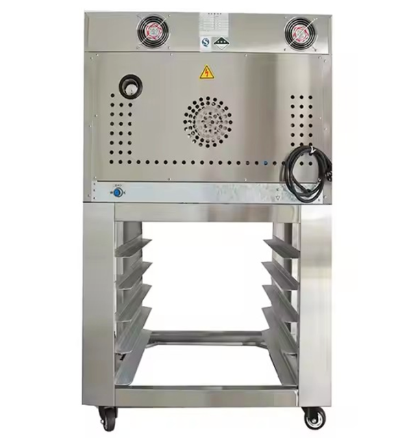 Industrial Commercial 4 Deck Holder Design with Stainless Steel Hot air Stove Electric Hot air Convection Steam Oven with Rack