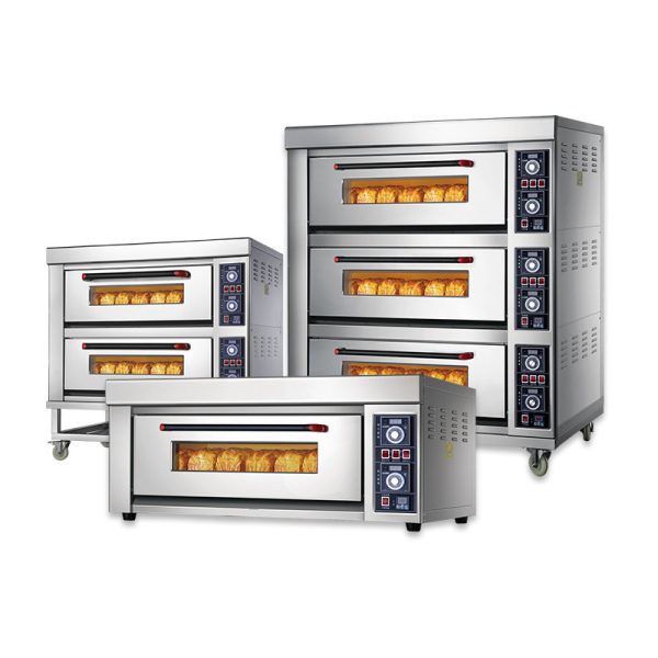 Commercial Far-infrared electric heating pizza baking oven  with Instrument Control System for Pizza Bread Dessert Snack Bar Big Size for Industrial Bakery New Made Corn