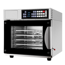 Commercial Industrial 120L 5 Tray manufacturer High Temperature Combi Steam Oven Mot Electric With Heat Dissipation Hole Design