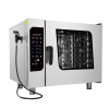 Commercial Industrial Electric 6-Tray Steam Convection Oven Button Type Nonstick Stainless Steel for Bakery Use