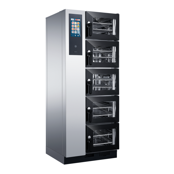 Commercial 2-Layer Stainless Steel Nonstick Rack Intelligent Electric Self-Cleaning New Combination Combi Oven for Bakery Baking