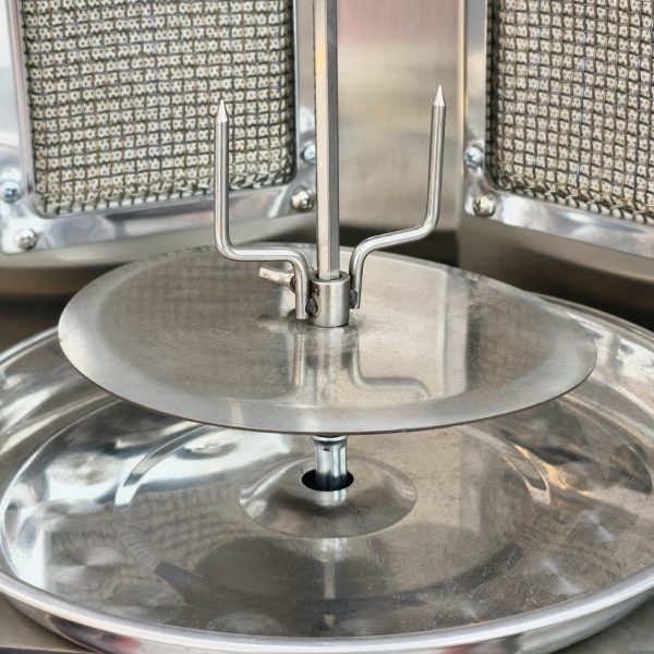 Commercial Fully Automatic Stainless Steel Gas Rotary Chicken Grills for Bakery Brazilian Barbecue Turkey-Small Barbecue