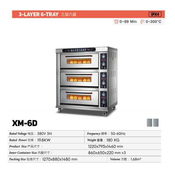 Commercial Far-infrared electric heating pizza baking oven  with Instrument Control System for Pizza Bread Dessert Snack Bar Big Size for Industrial Bakery New Made Corn