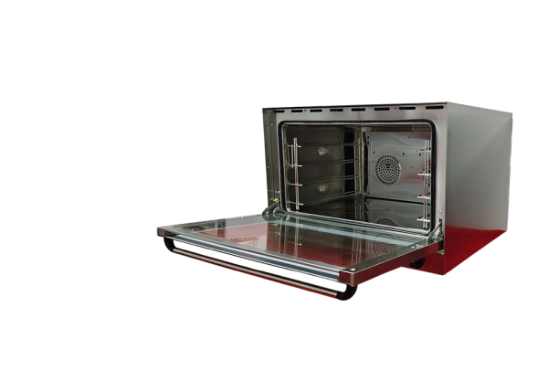 4-Tray Commercial Household Kitchen Electric Mini Oven Automatic Hot Air Circulation Convection for Baking Bread Nuts Bakery