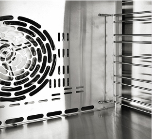 Commercial Industrial 120L 5 Tray manufacturer High Temperature Combi Steam Oven Mot Electric With Heat Dissipation Hole Design