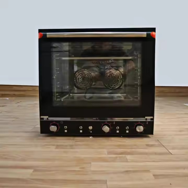 Commercial Four-Layer Electric Oven with Hot Air Circulation and Dual Fan Multi-Temperature Zone Control for Hotels Bakeries