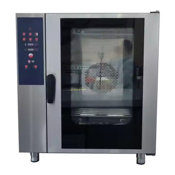 10-Layer Convection Self-Cleaning Combi Steamer Oven Industrial Commercial Electric Version for Hotels Made in China