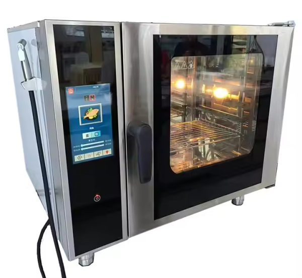 Commercial Intelligent 6-Layer Universal Steaming & Baking Oven with Self-Cleaning Touch Screen Industrial Electric Steam Oven