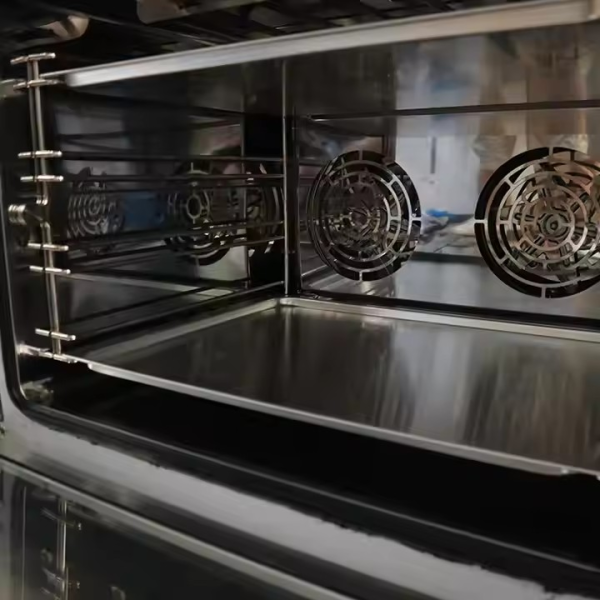 Commercial Four-Layer Electric Oven with Hot Air Circulation and Dual Fan Multi-Temperature Zone Control for Hotels Bakeries
