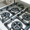 Commercial 6-Burner Gas Range with Large Oven (JGH-997A / JGH-797A Series)