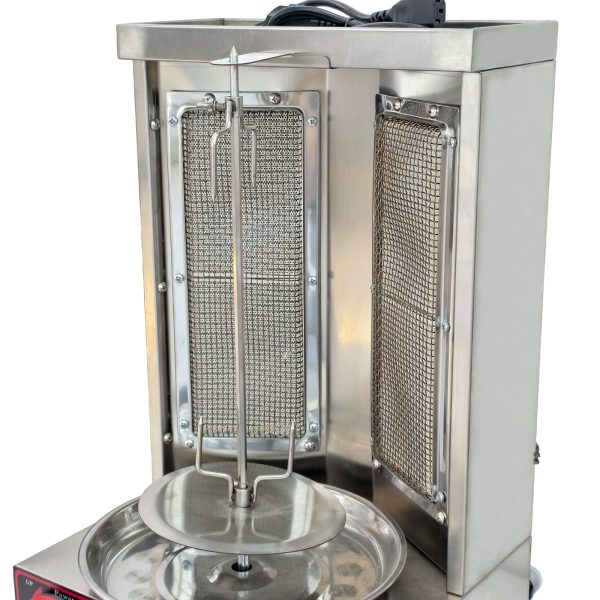 Commercial Fully Automatic Stainless Steel Gas Rotary Chicken Grills for Bakery Brazilian Barbecue Turkey-Small Barbecue