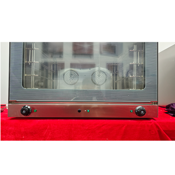 4-Tray Commercial Household Kitchen Electric Mini Oven Automatic Hot Air Circulation Convection for Baking Bread Nuts Bakery