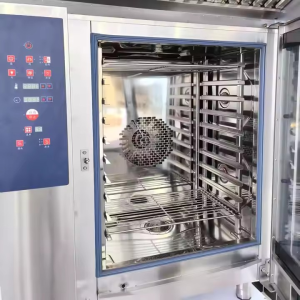 10-Layer Convection Self-Cleaning Combi Steamer Oven Industrial Commercial Electric Version for Hotels Made in China