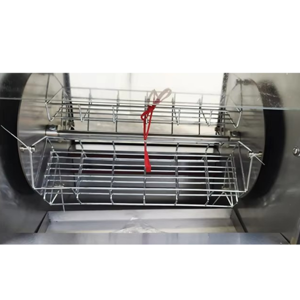 Commercial Stainless Steel Desktop Oven Industrial Automatic Rotary Hot Air Circulation Roasted Chicken Bakery Equipment