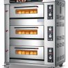 Commercial Pizza and Bakery Oven Far-infrared Electric 1-4 Deck Cake and Bread Oven with Good Price and Microcomputer Control System Innovations 3-16 Trays Oven for Sale