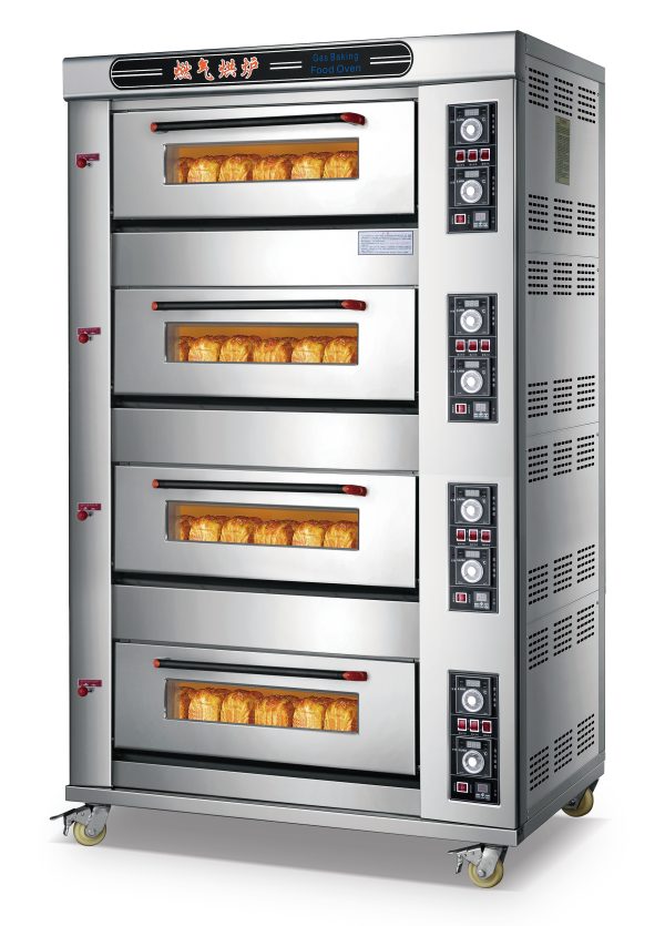 Commercial Pizza and Bakery Oven Far-infrared Electric 1-4 Deck Cake and Bread Oven with Good Price and Microcomputer Control System Innovations 3-16 Trays Oven for Sale