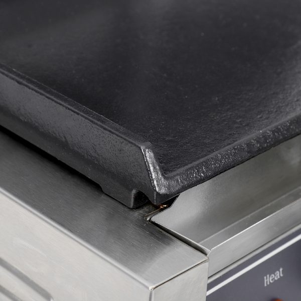 Commercial Electric 3.6kW Double-Headed Full Flat Pressure Panini Sandwich Toaster Stainless Steel Non-Stick Mini Waffle New