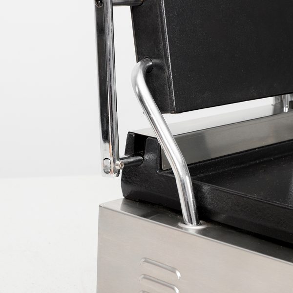 Commercial Electric 3.6kW Double-Headed Full Flat Pressure Panini Sandwich Toaster Stainless Steel Non-Stick Mini Waffle New