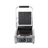 Commercial Industrial Electric Non-Stick Stainless Steel Single Board Contact Grill Mini Pit Bottom Flat Panini New