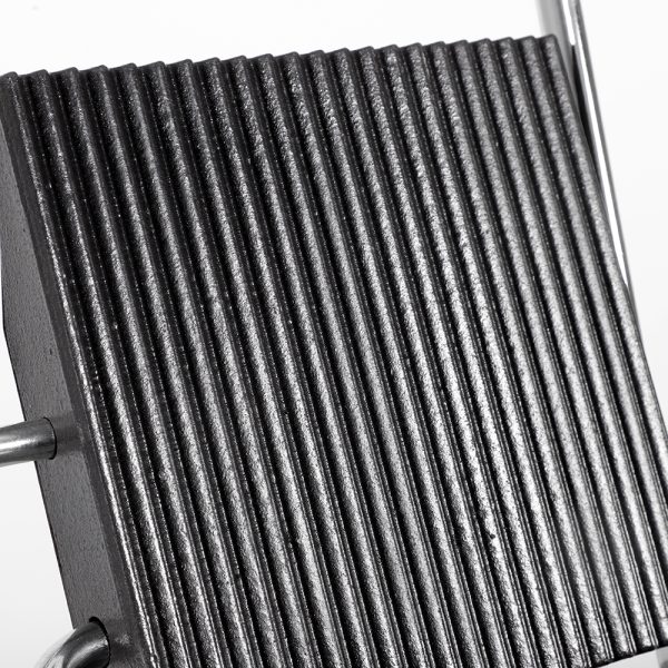 Commercial Industrial Electric Non-Stick Stainless Steel Single Board Contact Grill Mini Pit Bottom Flat Panini New