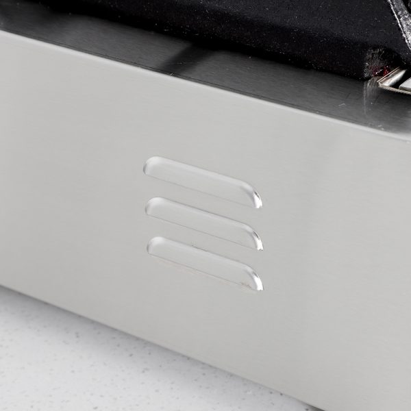 Professional Commercial Electric Sandwich Press Contact Panini Toaster Grill Maker Single Board Full Pit Panini Contact Grill